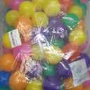 Ball Pit Balls 100 Pack - 2.2" BPA Free Thickened PE Plastic Balls,7 Vibrant Colors Crush Proof Balls for Ball Pit, Tent, Playhouse, Pool, Playpen