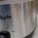 Crock-Pot 4.5 Quarts Manual Design Series Slow Cooker with 3 Manual Heat Settings Cooks Meals for 4 Plus People with Removable Stoneware Bowl, Silver