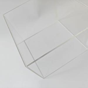 Clear Acrylic Card Box with Slot Premium 10 10 7 in, Thick 4 mm DIY Wedding & Event Keepsake Box (Blank, No Print) for Receptions, Fundraisers & Graduation