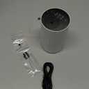 Waterless Essential Oil Diffuser Aromatherapy Scent Diffusers for Home Large Room, Bedroom, Car, Office, Desk, Battery Operated Mini Portable Air Freshener (White-2)