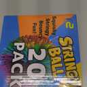 Stringy Balls & Fidget Toys 20 Pack - Fun Valentines Day Gifts for Kids Classroom School - Birthday Toddler Gifts for Boys & Girls - Sensory Valentine Party Favors 3 4 5 6 7 8 + Year Old Gift Idea