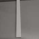 KESPEN Window Privacy Film One Way Daytime Privacy Static Cling Sun Blocking Anti UV Reflective Window Tint for Home and Office, Black-Silver, 17.5 Inch X 6.5 Feet