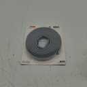 Frost King P D-Section Rubber Self-Stick Weatherseal Tape, 5/16" W, 1/4" T, 17 ft L, Grey