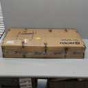 BCAN 40" Foldable Mini Trampoline Max Load 330lbs/440lbs, Fitness Rebounder with Adjustable Foam Handle, Exercise Trampoline for Adults Indoor/Garden Workout