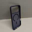 Miracase Magnetic for iPhone 17 Pro Max Case (Compatible with MagSafe) with Screen Protector Military-Grade Protection, Anti-Fingerprint Matte Phone Cover for iPhone 17 Pro Max 6.9 inch, Blue