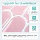 Commomy Thicker Pink Peel and Stick Tile Backsplash 10 pcs of 12" x 12"