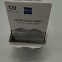 ZEISS Pre-Moistened Wipes, Screen Cleaner, 120 Count