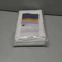 BGment Cream Natural Linen Look Semi Sheer Curtains 84 Inch Length 2 Panels Set for Bedroom, Grommet Light Filtering Casual Textured Privacy Sheer Curtains for Living Room (38 x 84 Inch, Ivory Cream)