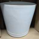 Novelty Majestic Full Depth Cylinder Pot, Glossy White, 12-Inch (10122)