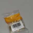 LTWFITTING Brass Pipe Hex Bushing Reducer Fittings 1/2 Inch Male x 1/4 Inch Female NPT(Pack of 5)