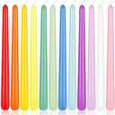 10 Inch Colored Taper Candles for Religious and Spiritual Settings, 12 Pack Unscented Candlesticks for Holiday, Seasonal Celebration and Home Decoration