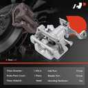 A-Premium Disc Brake Caliper Assembly with Bracket Compatible with Select Mazda Models - 3 2014-2018, 3 Sport 2014-2018 - Rear Left Driver Side