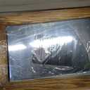 COGOOD Farmhouse Barn Door Mirror - 26 x 17 Brown