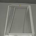 LBG Products Window Air Conditioner Side Panel and Frame Set,AC Accordion Filler Kit,Fits Most 12000BTU Window Air Conditioners,Window AC Side Panels