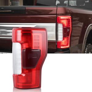 RH FULL LED With Blind Spot Tail Light Fit for 2017 2018 2019 Ford F250 F350 F450 F550 Super Duty Rear Lamp Right Passenger Side Rear Lights Module NOT Included FO2801262 KC3Z13404B