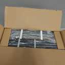 Narrow Shoe Rack for Front Door Entrance, Entryway, and Closet Shoe Organizer with 4 Sturdy Metal Mesh Shelves and Wooden Top, Holds 10 Pairs, Ideal for Storage or Display