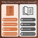 Fathers Day Dad Gifts from Daughter Son - Dad I'd Love to Hear Your Life Story Conversation Cards for Birthday, Hear Dad's Story, 104 Engaging Questions - Sentimental Gifts for Father