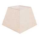 Beige Lamp Shade, 8''x8''Top 13''x13''Bottom 10'' Height, Square Lampshade Replacement Lamp Shade Natural Linen Hand Crafted for Table Lamps Floor Lamps Pendent Light, Assembly Required