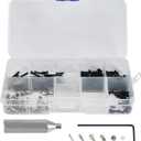 256PCS RC Screw Kit Universal RC Repair Tool Kit Hardware Fastene for 1/28 Wltoys 284131 K969 K989 P929 K999 K979 P939