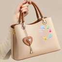 Keychain Making Kit Keychain Charms Bulk Y2k Lip Gloss Kindle Charms Phone Bag Charm Kit Cute Beaded Key Chain 300Pcs Beads 100Pcs Charm for DIY Key Chain Kits Accessories Jewelry Making Supplies