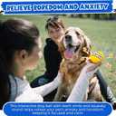 Foilswirl 24 Pcs Dog Squeaky Tennis Balls Bulk 2.95 Inch Interactive Pet Toy Ball Dog Chewing Toy for Large Medium Small Puppy Training and Practice Pet