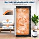 Garvee Sauna Box,Portable Sauna for Home with 4L 1500W Steamer,Explosion Zroof Zip,99 Mins Timer,Sauna Tent with 600D Encrypted Fibre, Easy Setup Quick Heat-Up Foldable Sauna for Home SpaGrey