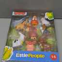 Fisher-Price Little People Toddler Toys Farm Animal Friends 8-Piece Figure Set for Pretend Play Ages 1+ Years