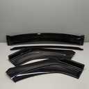 4PCS Universal Car Front Bumper Lip Body Kit Splitter Spoiler Diffuser Protector - Gloss Black,Black Tongue