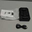 TechGlow Foldable Cellphone Stand with Bluetooth Speaker and Charging Function Birthday Gifts for Men Women Mother Father Boy Girl Teens Cool Tech Gadgets (Black)