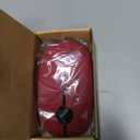 VssoPlor Wireless Mouse, 2.4G Slim Portable Computer Laptop Mouse with Nano Receiver Quiet Silent Optical Mice for Notebook, PC, Laptop, Computer-Black and Red