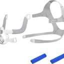 Replacement Frame Kit for Airfit F20, Include 1PCS Frame & 1PCS Headgear & 1Pair Clips & 2PCS Strap Covers(No Elbow), Great Value Supplies by Medihealer