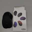 Mouse for MacBook Wireless Bluetooth Mouse Laptop MacBook Air Mac Pro Rechargeable Silent PC iPad Optical Mouse with Jiggler Dual Mode Switch Bluetooth 5.2/3.0 and 2.4GHz USB Type-C Receiver Black