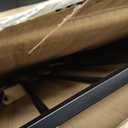 29.5-40.5" Baby Gate for Stairs, Dog Gate for Doorways, Walk Thru Auto Close Metal Baby Safety Gate for The House, Stairs and Doorways, Child Gate Pressure Mounted, Pet Gate for Dog Indoor - Black