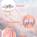 mksodopy Toddler Girl Clothes Girl Fall Winter outfits Cotton Long Sleeves Ruffle Top Pants Little Girl Clothing Set (Pink)