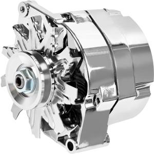 SCITOO New Alternator Fits for 120Amp Chrome 3 Wire Self Exciting Street Rod GM 305 350 BBC SBC 3-Wire 12V CW IR/EF 7127-SE105C ADR0335-C 1-2400-11DR-2 7127-SECN-100A 240-203-3DC 400-12395 SCITOO New Alternator Fits for 120Amp Chrome 3 Wire Self Exciting Street Rod GM 305 350 BBC SBC 3-Wire 12V CW IR/EF 7127-SE105C ADR0335-C 1-2400-11DR-2 7127-SECN-100A 240-203-3DC 400-12395