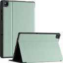 CoBak Case for Samsung Galaxy Tab A11+ Plus 11 2025, Multi-Viewing Angles, All New PU Leather Folio Stand Cover with Auto Sleep Wake Feature for Samsung Galaxy Tab A11+ Tablet 11-inch, Sage Green