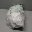 Pinch Pleated Linen Curtains 84 Inches Long, Light Filtering Curtains for Living Room, Farmhouse Window Curtains for Bedroom, Modern Drapes with Hooks and Rings, White, 2 Panels Set