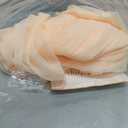 Champagne Tulle Backdrop Curtain with Lights String for Parites Wedding 10x8ft Champagne Sheer Backdrop Curtains for Bridal Shower Baby Shower Birthday Party Photo Booth Background Decorations