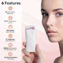 BEOVEA Heated Eyelash Curler Fast 8-Second Heat for Long-Lasting Curls Portable Rechargeable Heated Lash Curler, Safe & Effective Eyelash Curlers for All-Day Volume and Lift