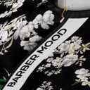 Professional Barber Cape - Hair Cutting Cape with Adjustable Neck Closure, Salon Quality Styling Cape for Hairdressers and Barbers - Tiger