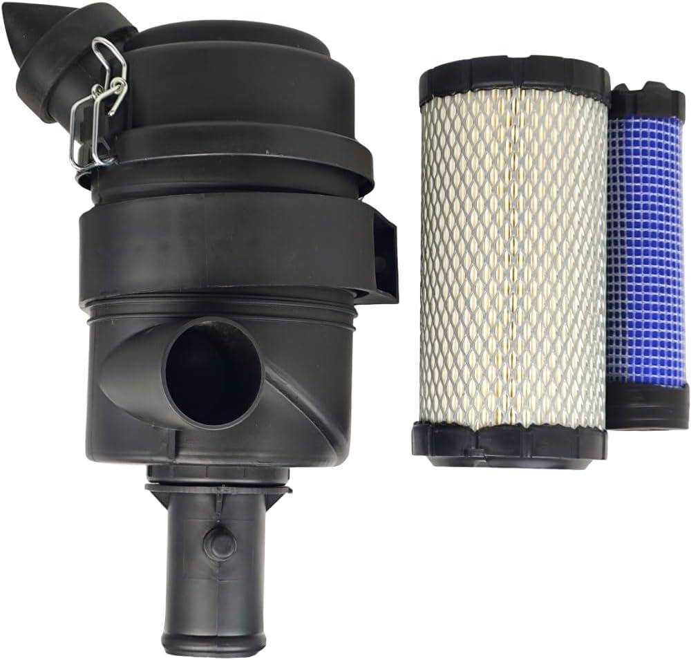 Air Cleaner Housing Assy Compatible with Kubota D1105 D722 D782 D902 Engine 16659-11221 1G659-11010 Outlet 1.7 inch w/Air Filter