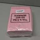 Qilery 100 Pcs Linen Feel Disposable Dinner Napkins Decorative Paper Napkin 17"x12" Paper Soft Hand Towel Absorbent Disposable Guest Towel for Kitchen Wedding Party(Pink)