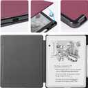 CoBak Case for 11" Kindle Scribe 3rd Generation 2025, Kindle Scribe Colorsoft - All New PU Leather Cover with Auto Sleep Wake, Pen Holder for Scribe 11" 2025 Released