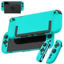 Dockable Case for Nintendo Switch 2 2025 (Only), [10 FT Military Grade Drop Protection] Cute Protective Cover Case for NS 2 - Cyan