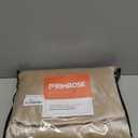 PRIMROSE Champagne Polyester Velvet Curtains 90 inch Long for Living Room,Set of 2 Panels Blackout Rod Pocket Back Tab Window Treatment Room Darkening Heavy Decorative Curtains Drapes for Bedroom