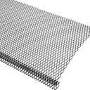 SDSNTE Lock-in Gutter Guard - 6 x 120 ft Durable Coated Steel Leaf Gutter Guards Micro Mesh Gutter Screens Gutter Protection Covers Fit K Style Gutter, Black, Pack of 40