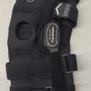 DonJoy Performance Bionic Fullstop ACL Knee Brace  4 Points of Leverage Hinged Knee Support for Ligament Protection, Injuries, Prevent Knee Hyperextension for Football, Soccer, Lacrosse, Contact Sports (Large)