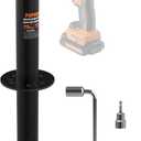 5000lbs A-Frame Trailer Jack, 30" Lift 20-24V Cordless Drill Compatible with Adjustable Drop Leg for RV Trailer, Horse Trailers, Utility Trailers