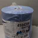 WypAll PowerClean X80 Cloths Heavy Duty Wipes (41043), Jumbo, Extended Use Towels, Blue (1 Roll of 475 Sheets, 475 Sheet Total)