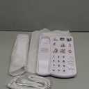 Uvital Big Button Phone for Seniors, Corded Landline Phone with 9 One-Touch Dialing Big Buttons, Hands-Free Calling, Loud Ringer, Easy to Use for Visually Impaired Telephone for Seniors